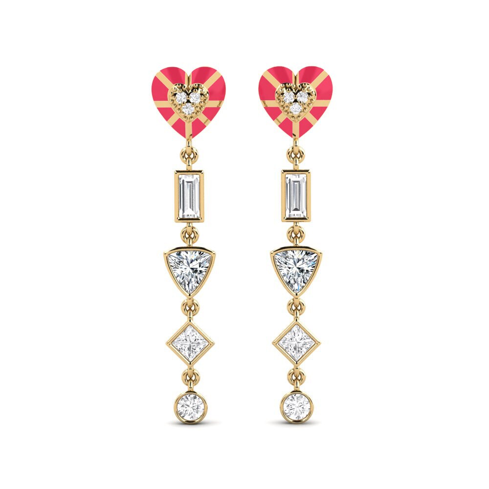 Zirkoon Dames Oorbellen Chiari A