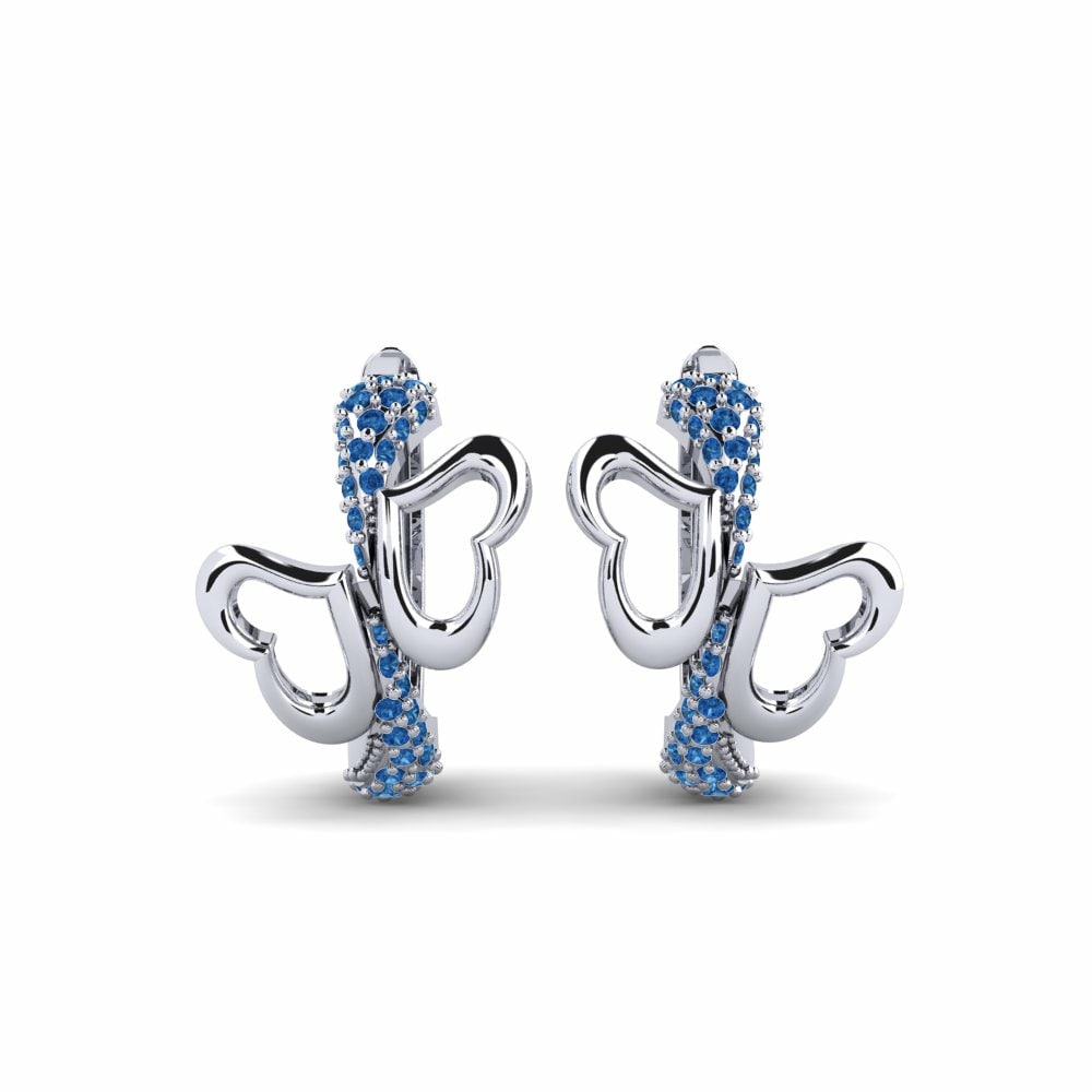 Swarovski Blue Women's Earring Criedhe