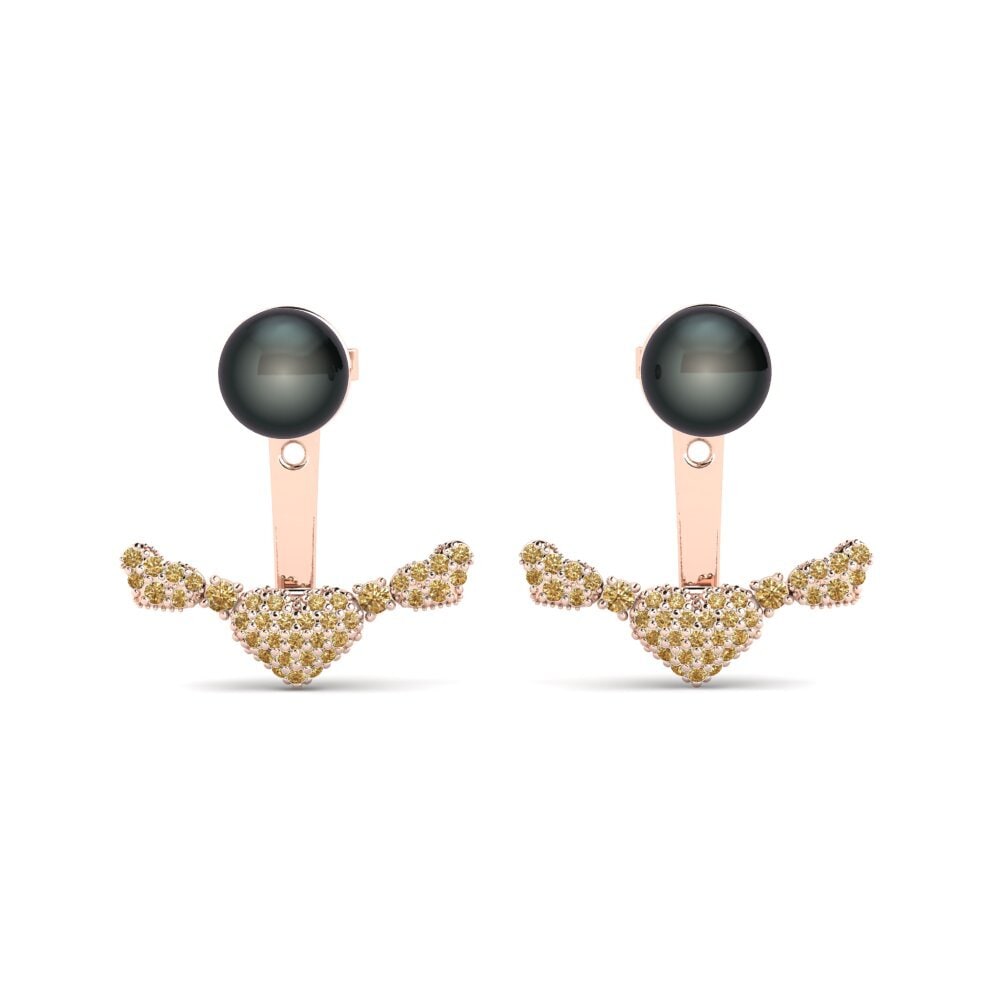 Brown Diamond Women's Earring Dashurin