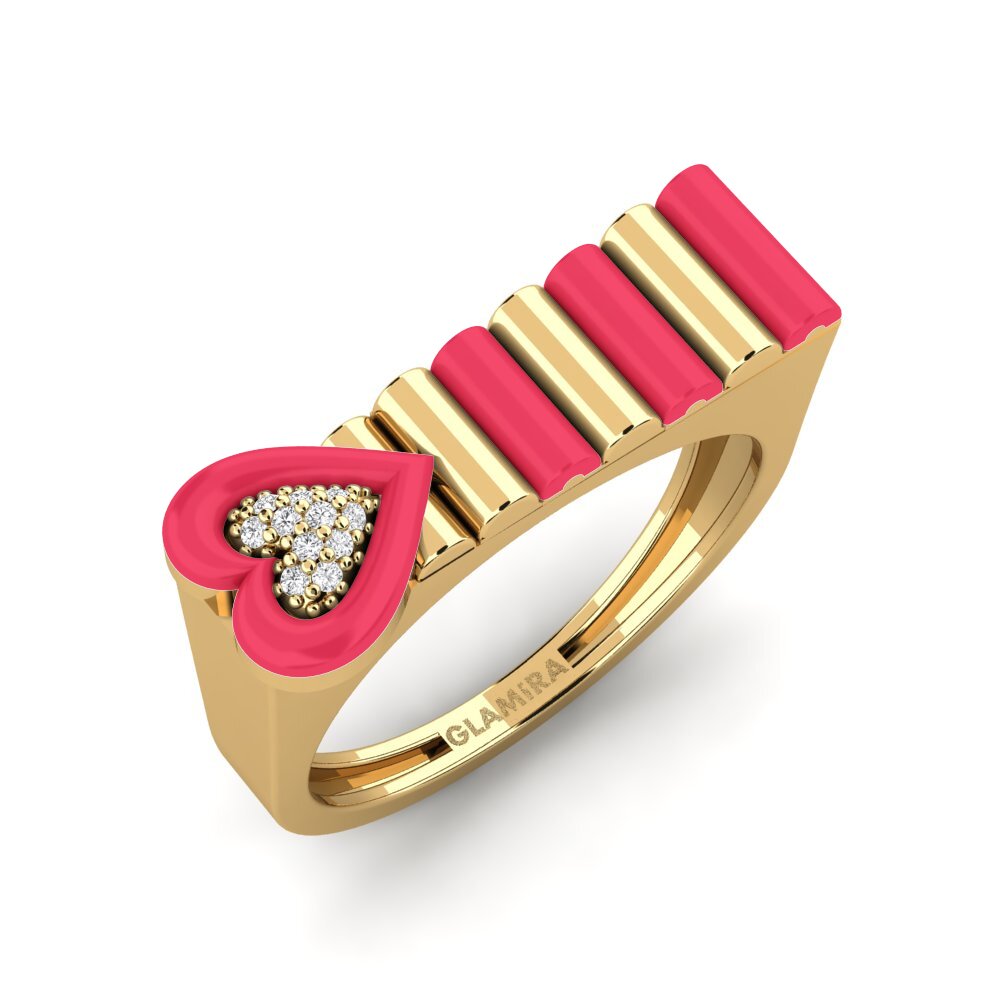 Zafiro blanco Anillo Fresco