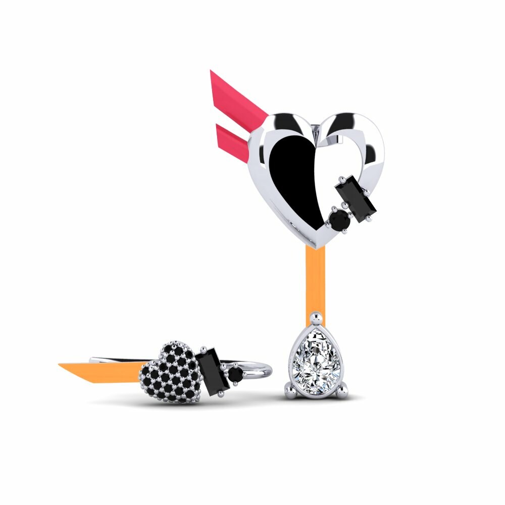 Zirkoon Dames Oorbellen Hoffnung Set