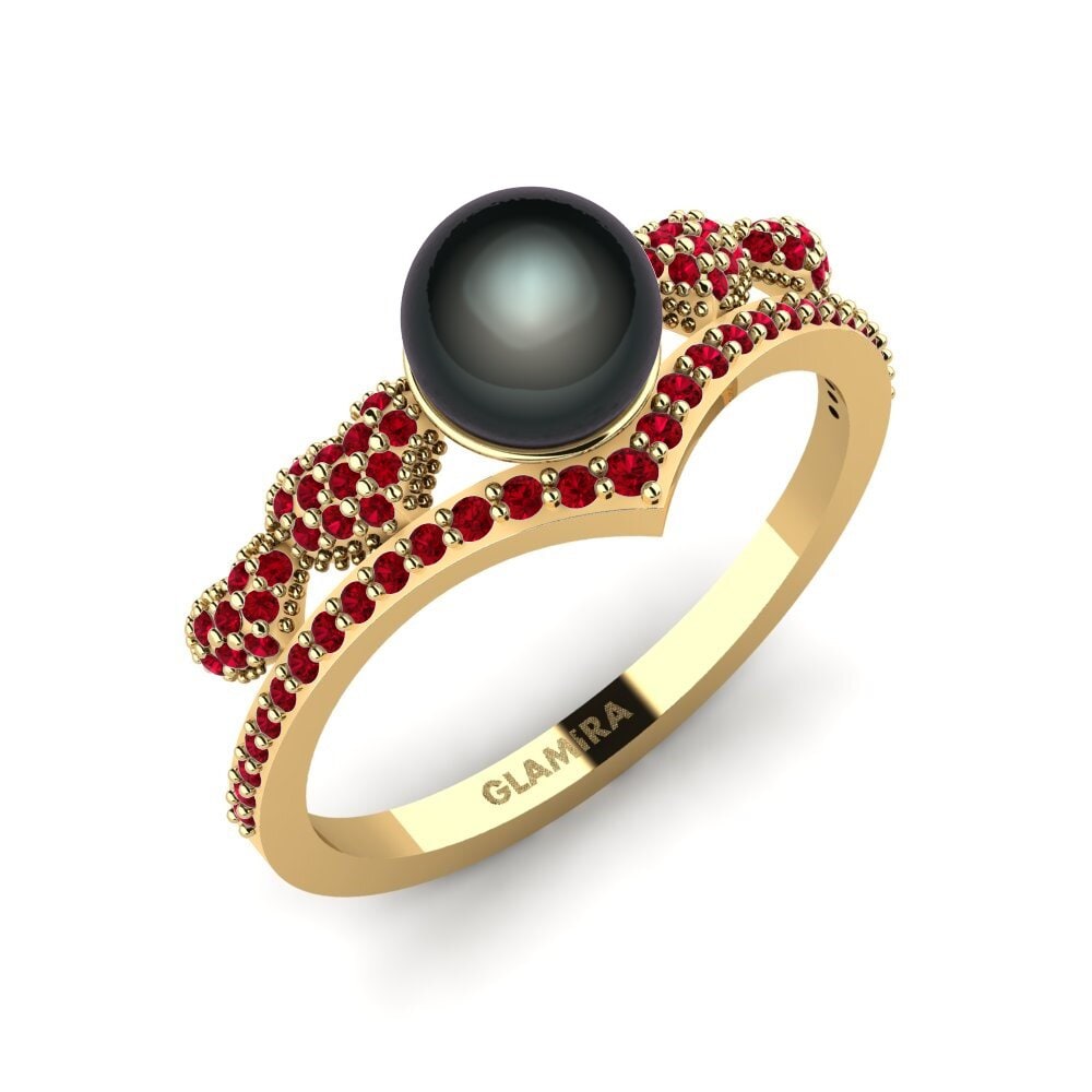 Red Zirconia Ring Huachai