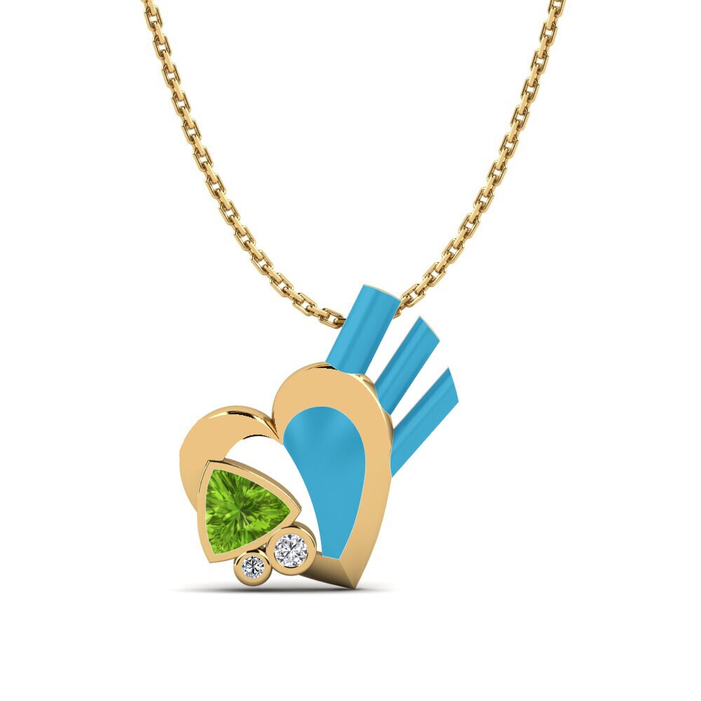 Peridot Women's Pendant Immense