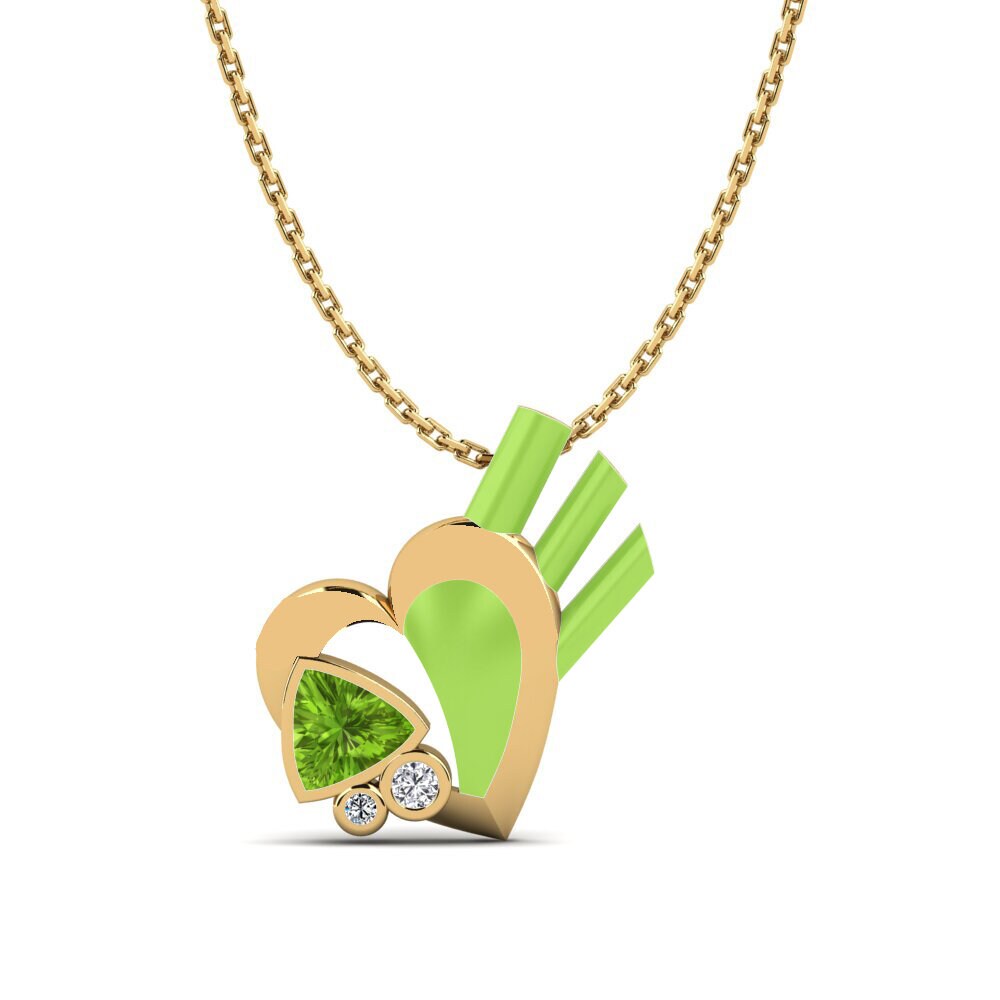 Peridot Women's Pendant Immense