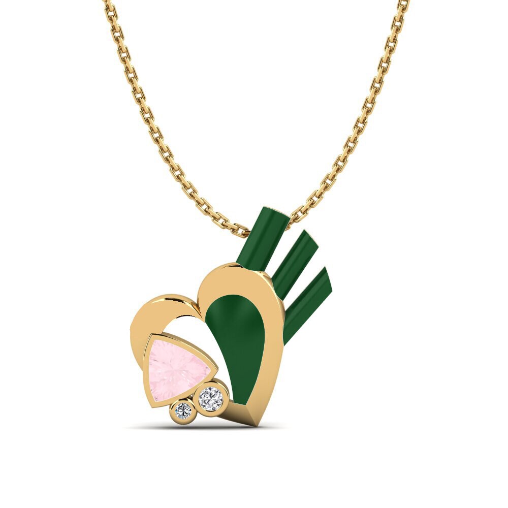 Rose Quartz Women's Pendant Immense