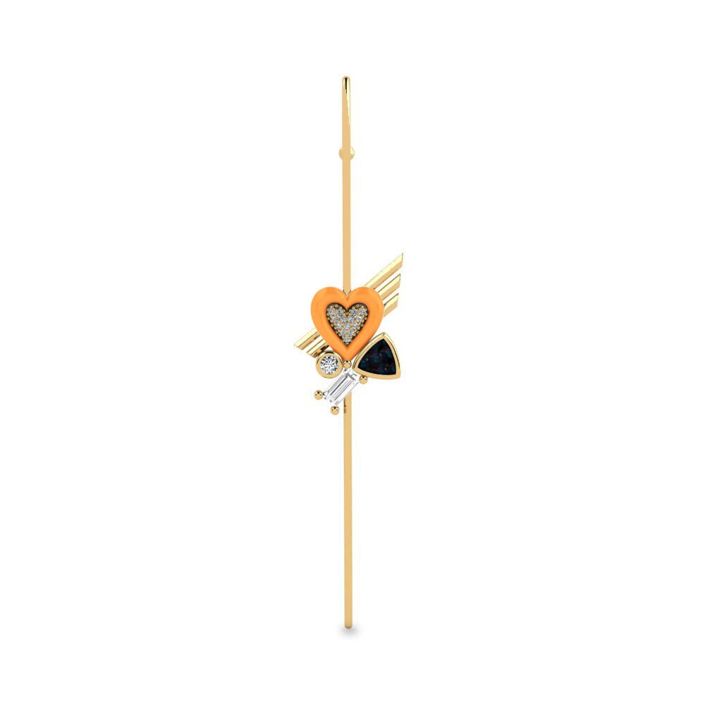 Black Opal Ear Piercing Innamorato