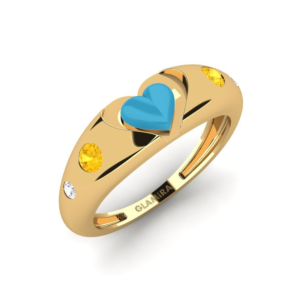 Citrine Ring Mostrare