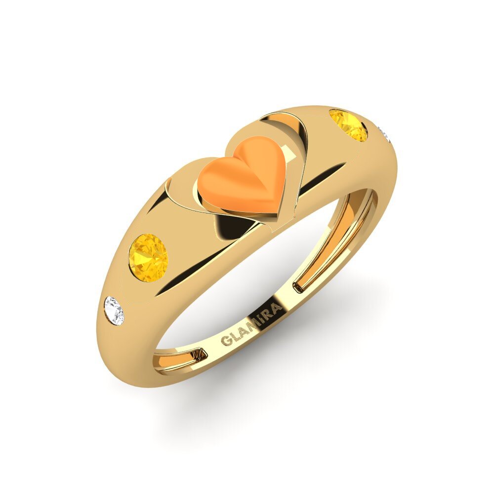 Citrine Ring Mostrare