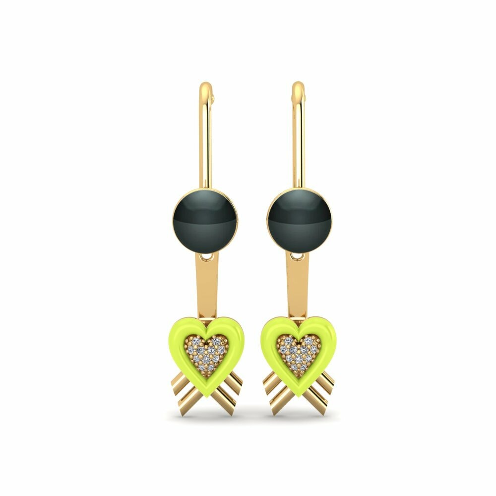 Zirkoon Dames Oorbellen Pearlgrain A