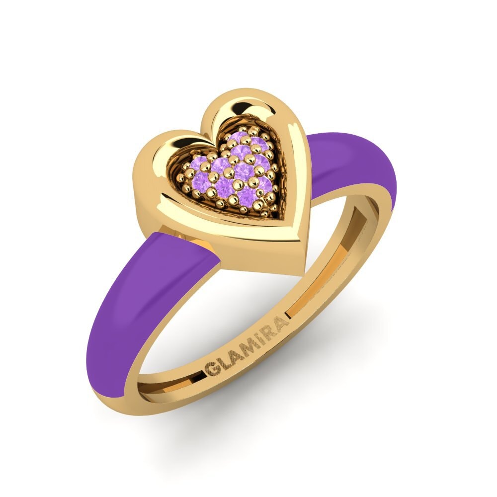 Amethyst Pinky Ring Piccoamore