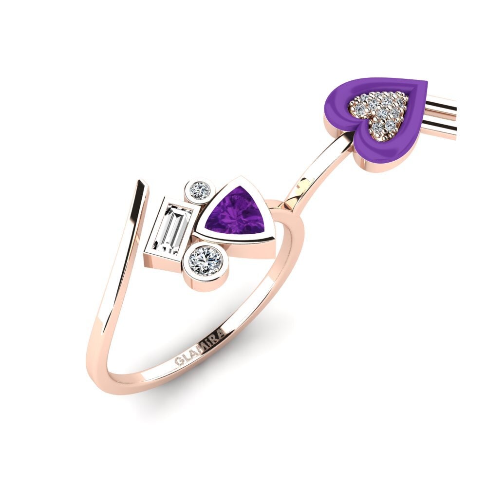 Amethyst Ring Polpo