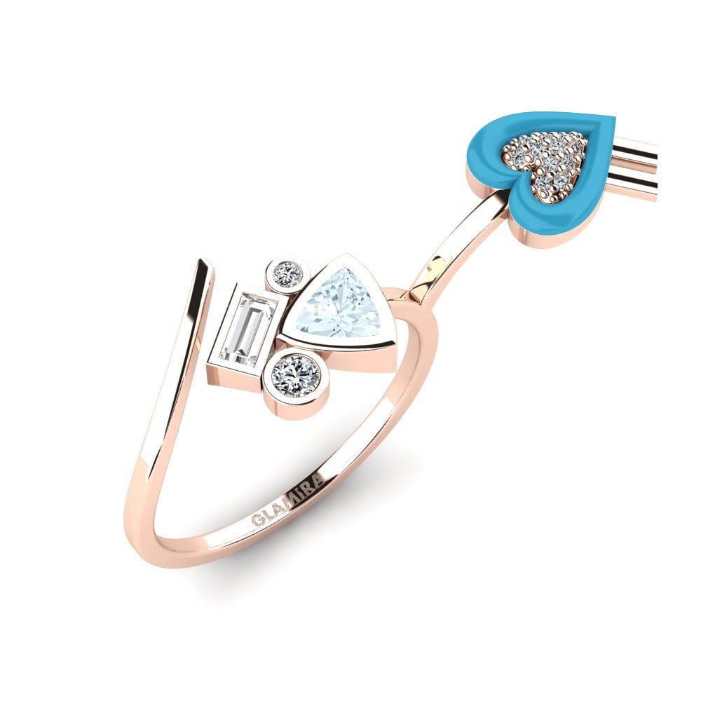 Aquamarine Ring Polpo