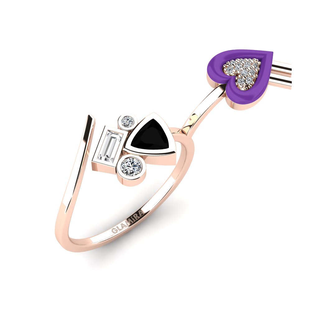 Black Onyx Ring Polpo