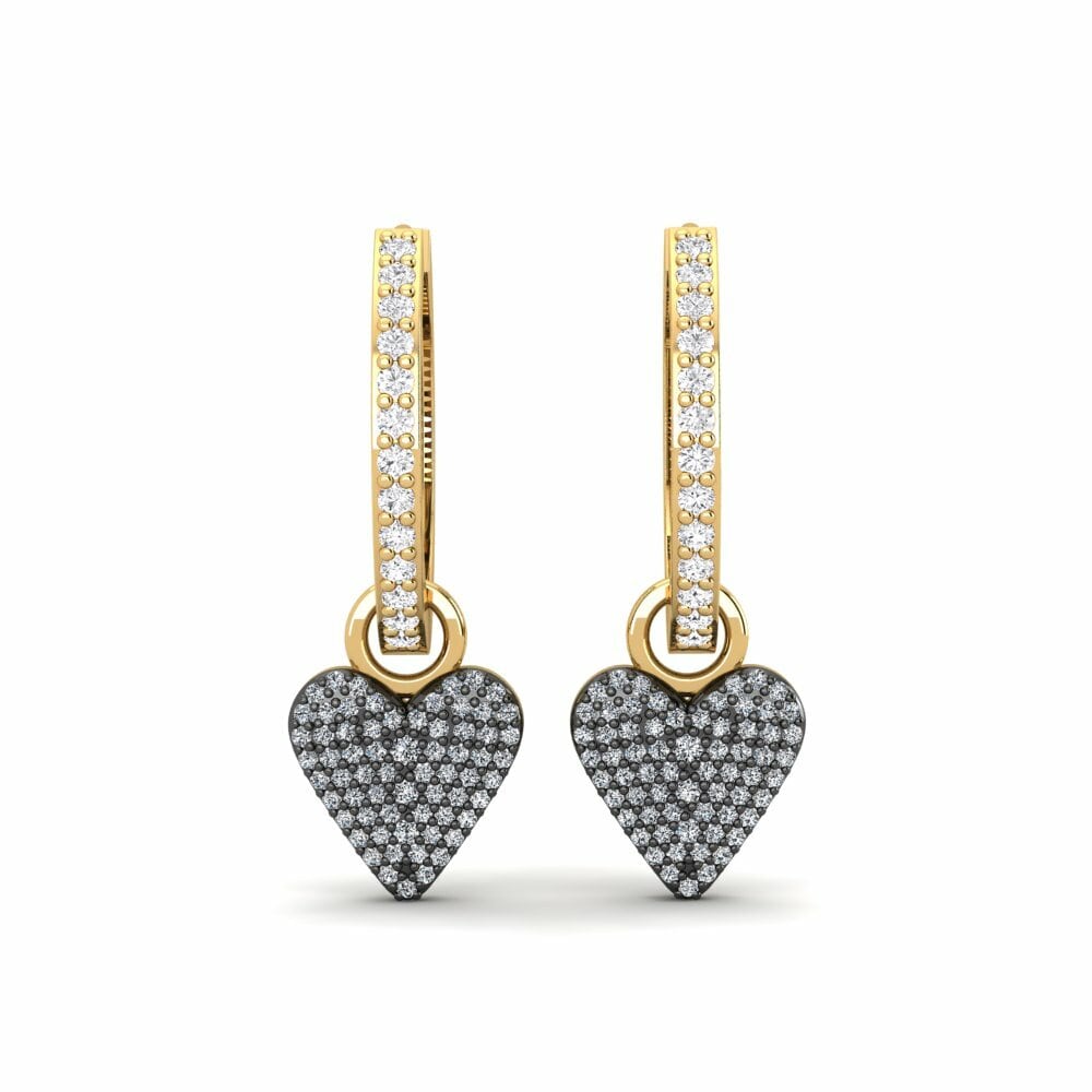 Zirconia Women's Earring Self B
