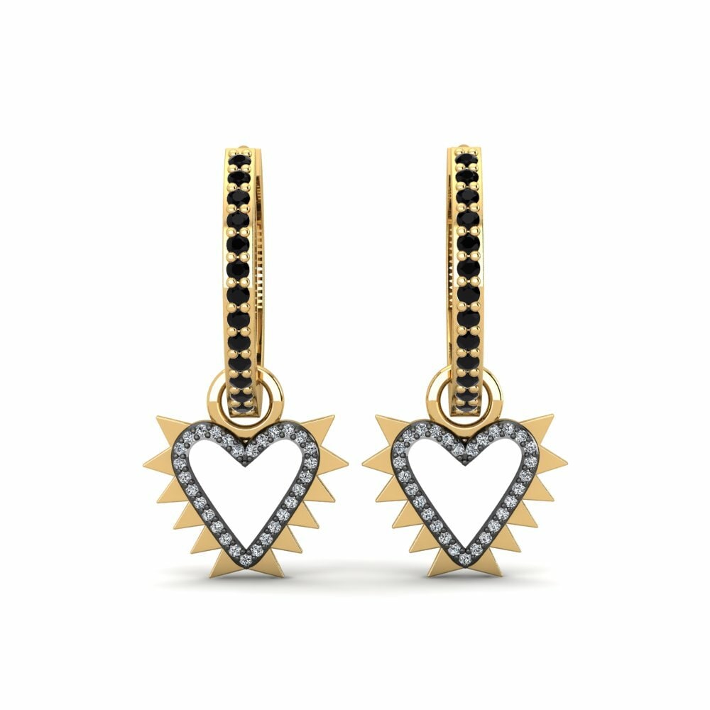 Zirconia Women's Earring Self C