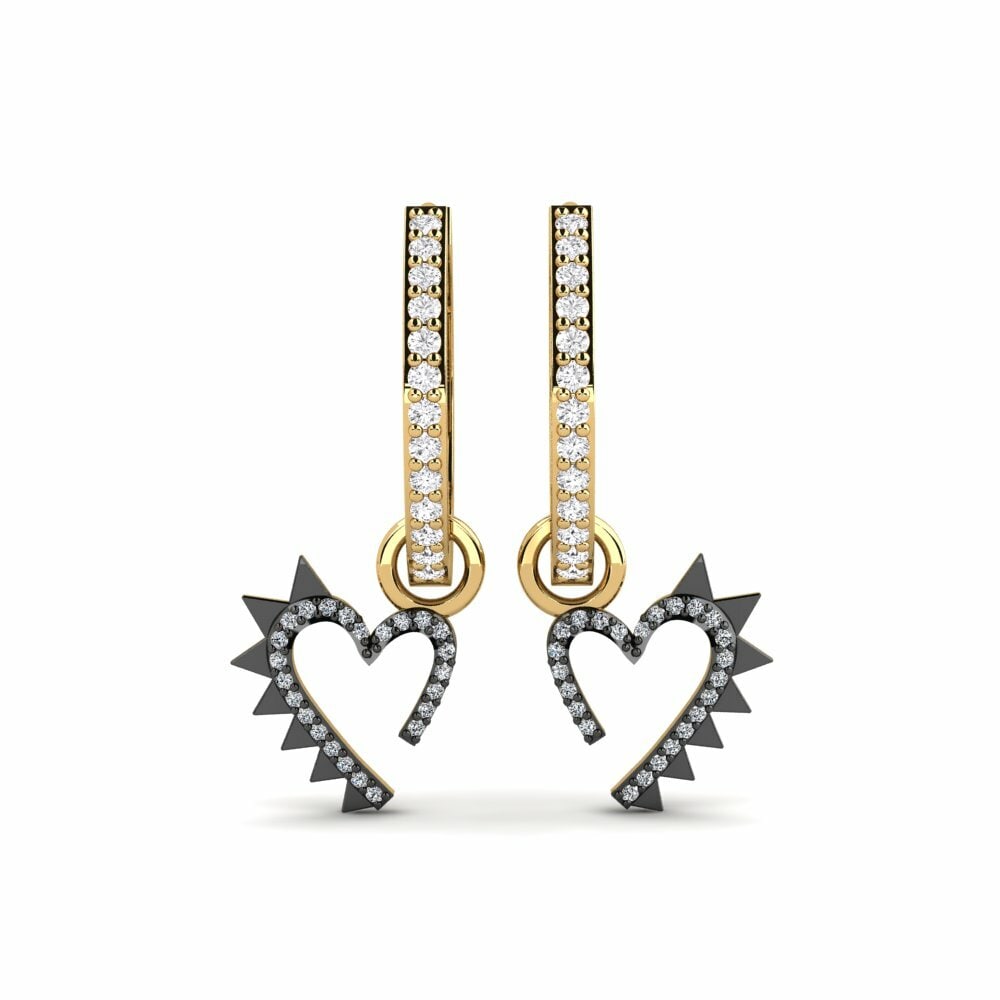 Zirconia Women's Earring Self D