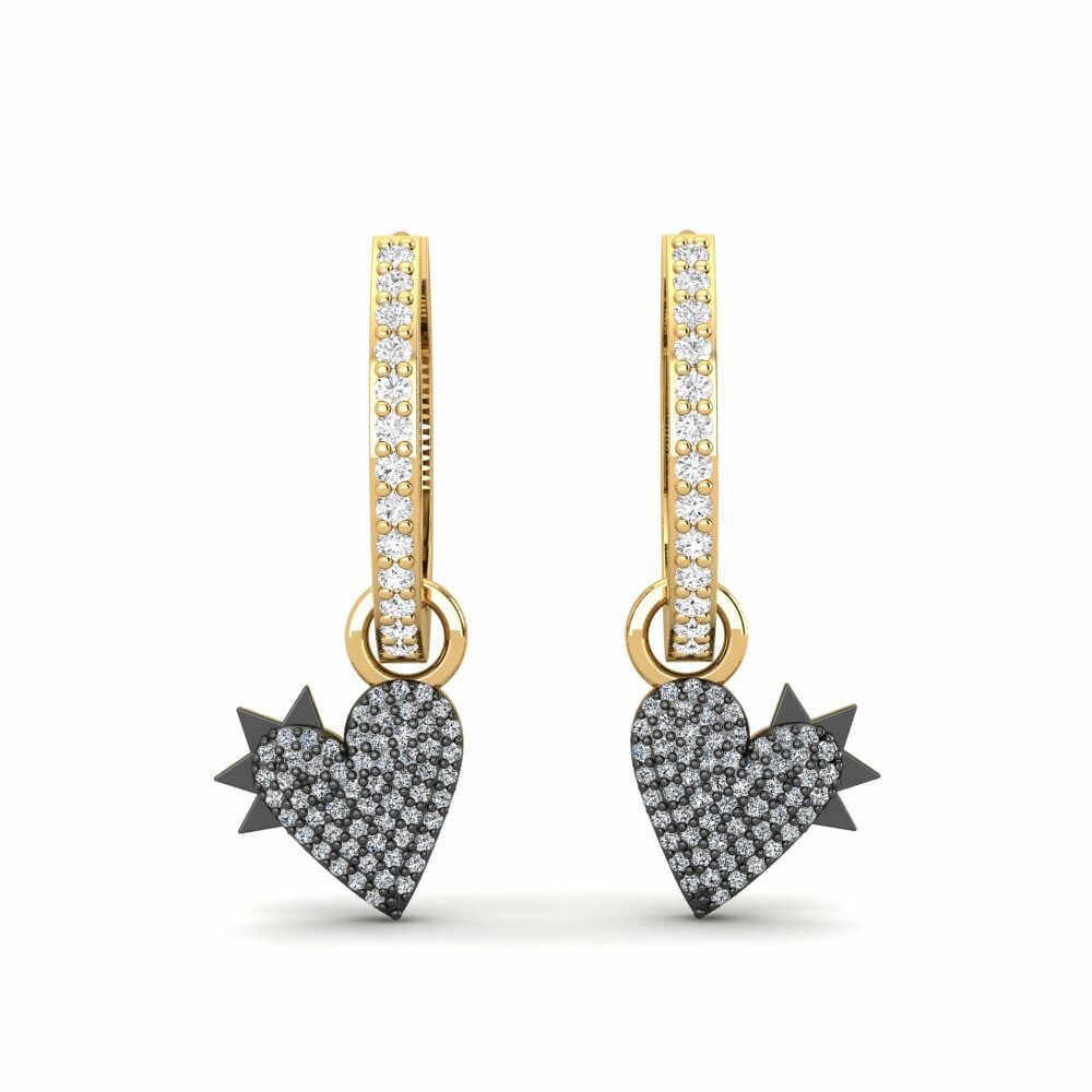 Zirconia Women's Earring Self F