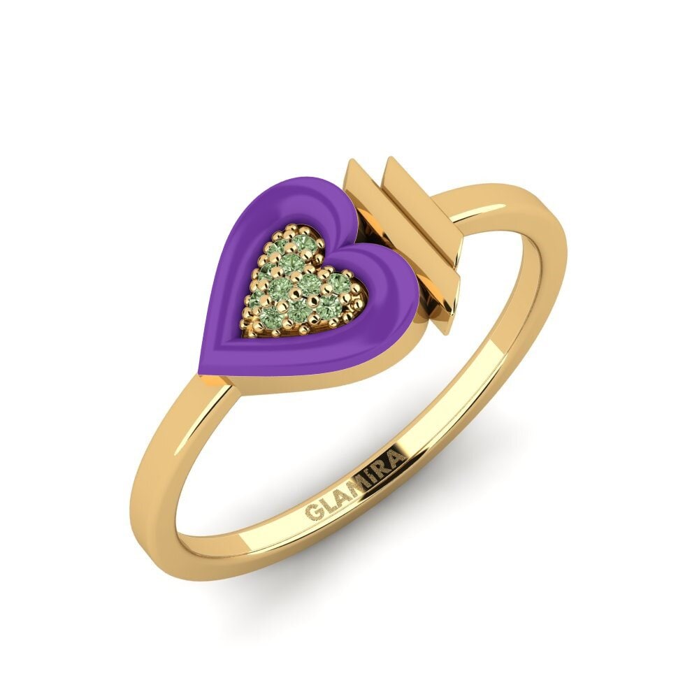 Diamante Verde Anillo Speranzalife