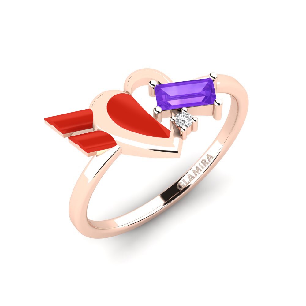 Amethyst Ring Tinselove