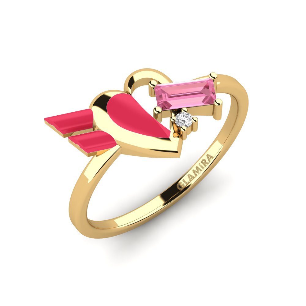 Gelbgold 585 Ring Tinselove