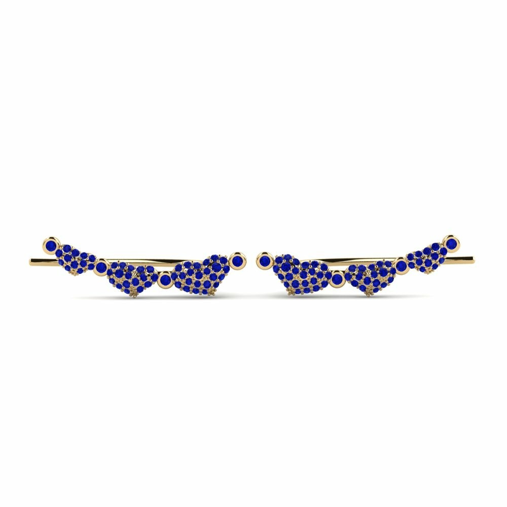 Saphir Boucle d'oreille femme Urukundo
