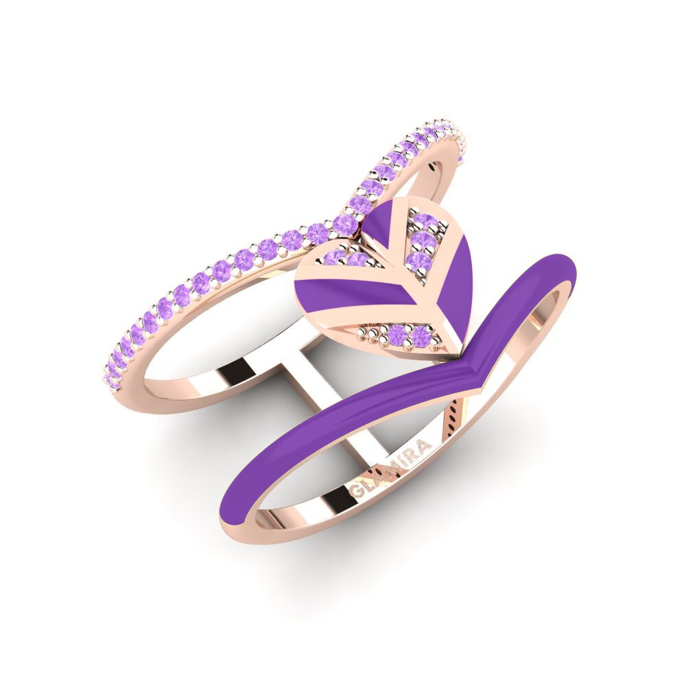 Amethyst Ring Variegated