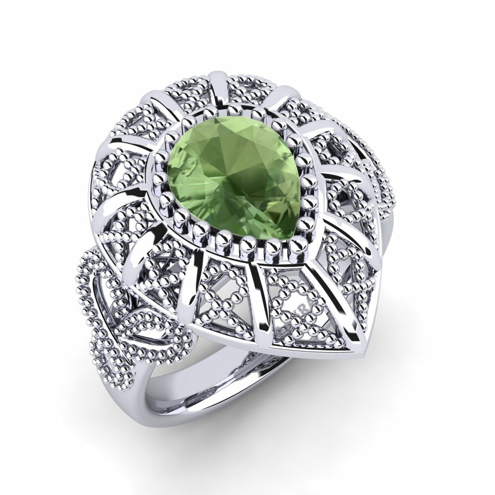 Green Sapphire Ring Losmo