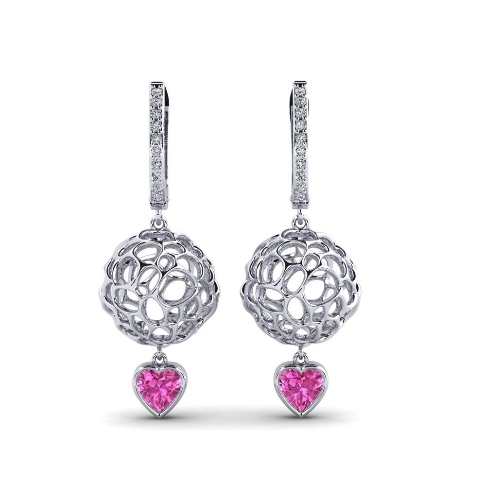 Pink Topaz Women's Earring Accourir