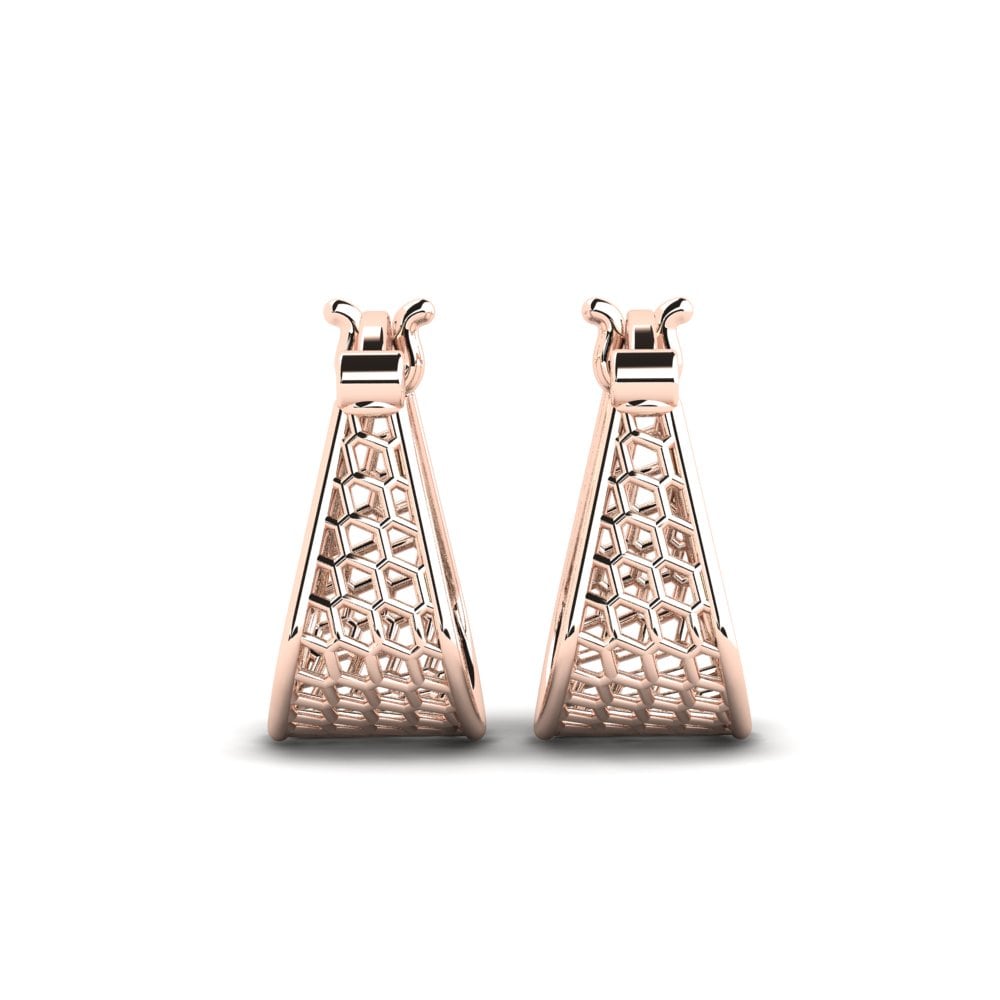 9k Rose Gold Earring Depayar