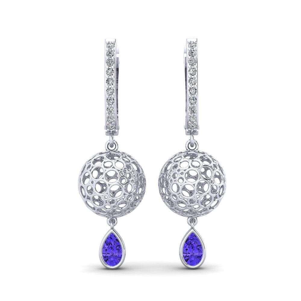 Pear Tanzanite Women's Earring Herriott