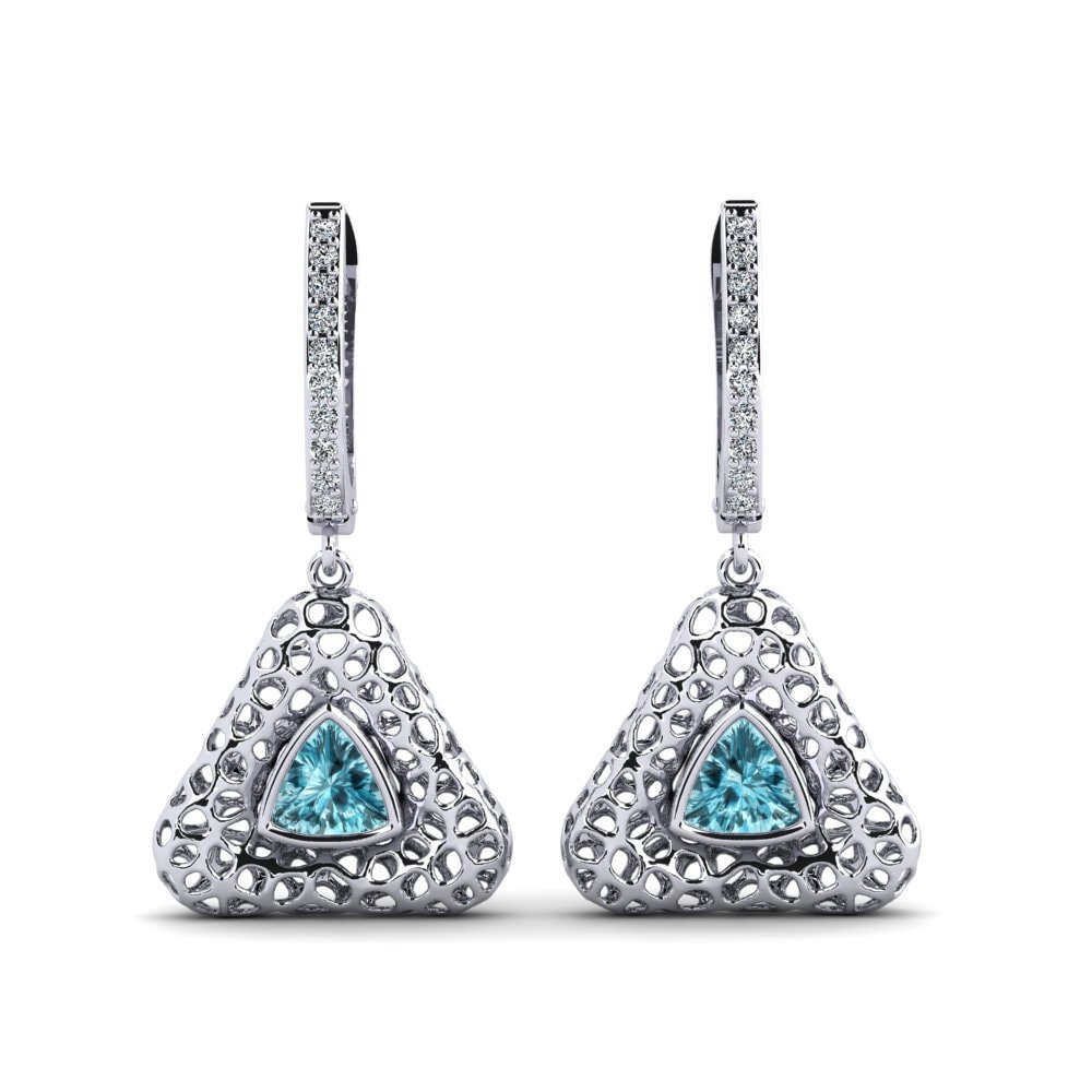 Blue Zircon Women's Earring Zacharie