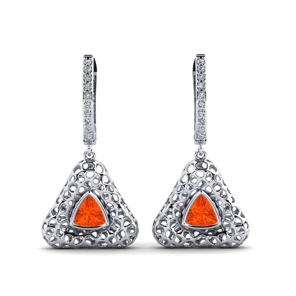 Fire Opal Women's Earring Zacharie