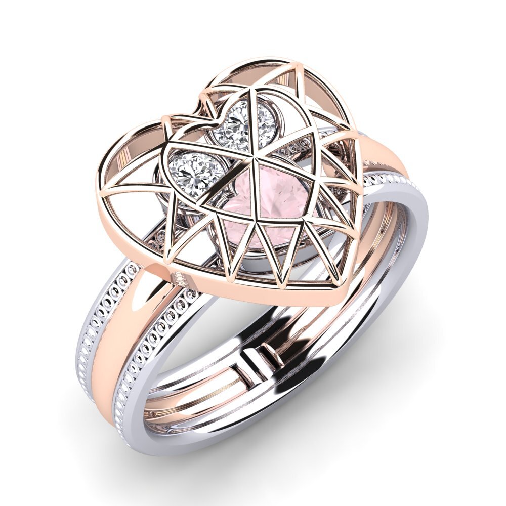 Rose Quartz Ring Estatelas