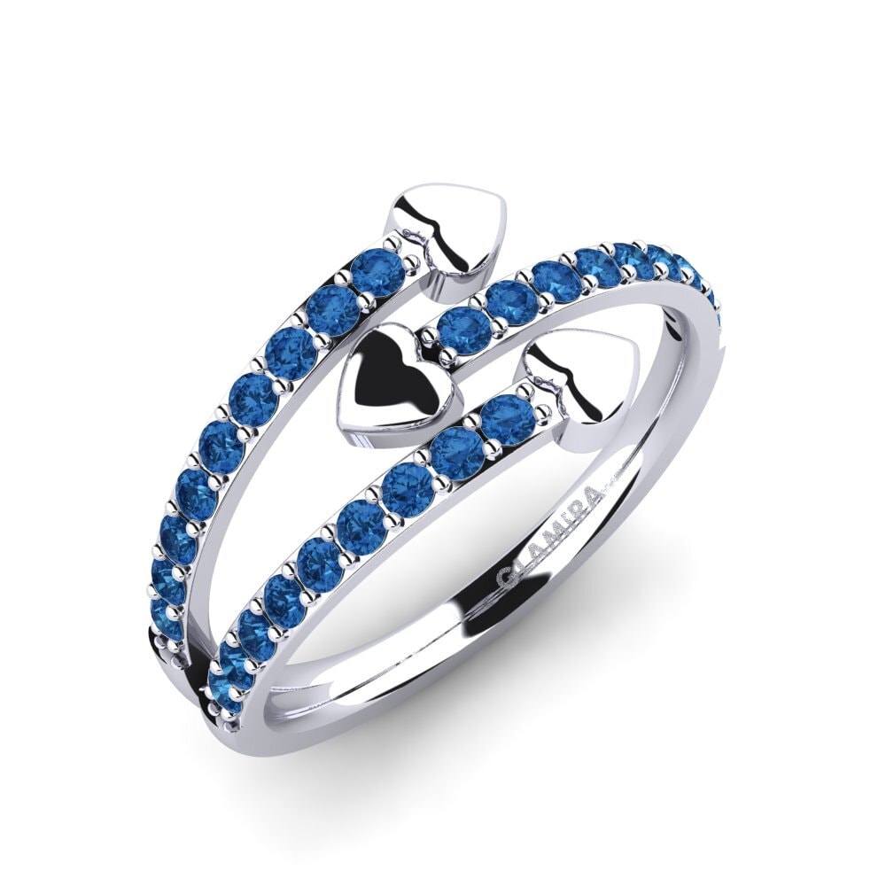 Dark Blue Zirconia Ring Naccarato