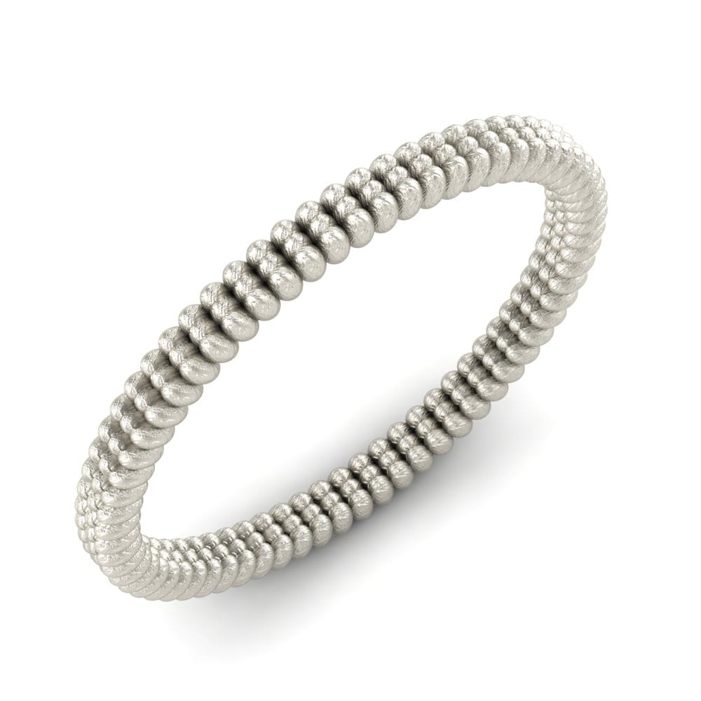 White Silver Ring Storer