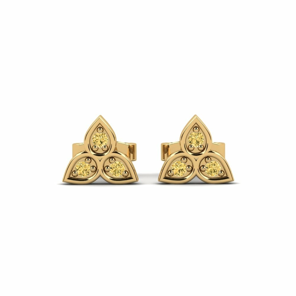 Yellow Diamond Earring Khos