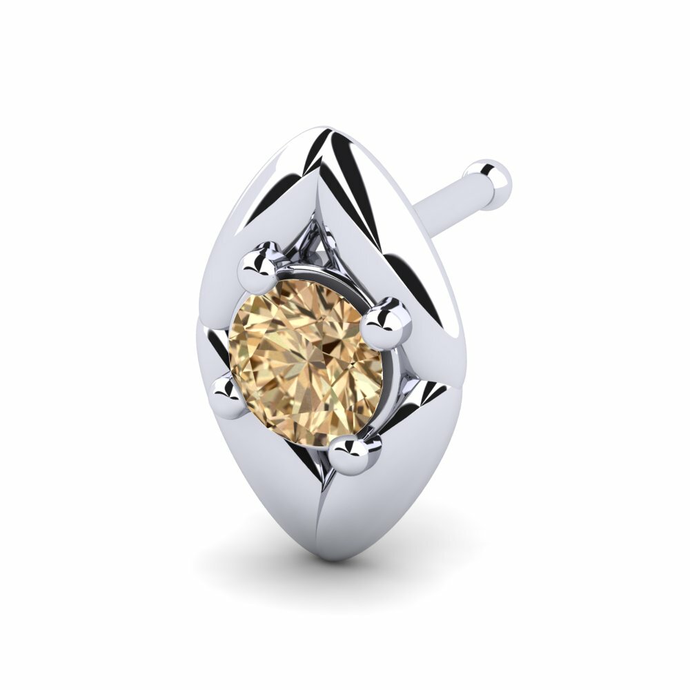 Bruine Diamant Neus Pin Chinox