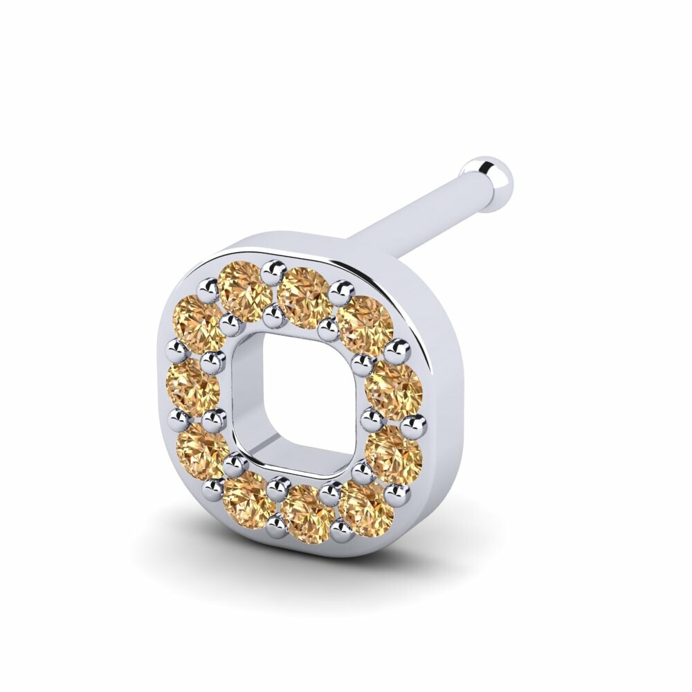 Bruine Diamant Neus Pin Desna