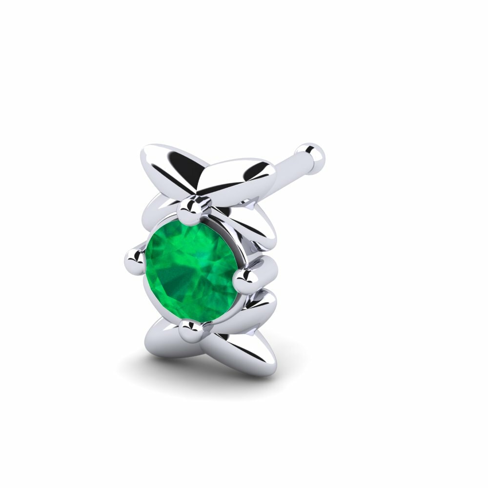 Smeraldo Anello da naso Goltz
