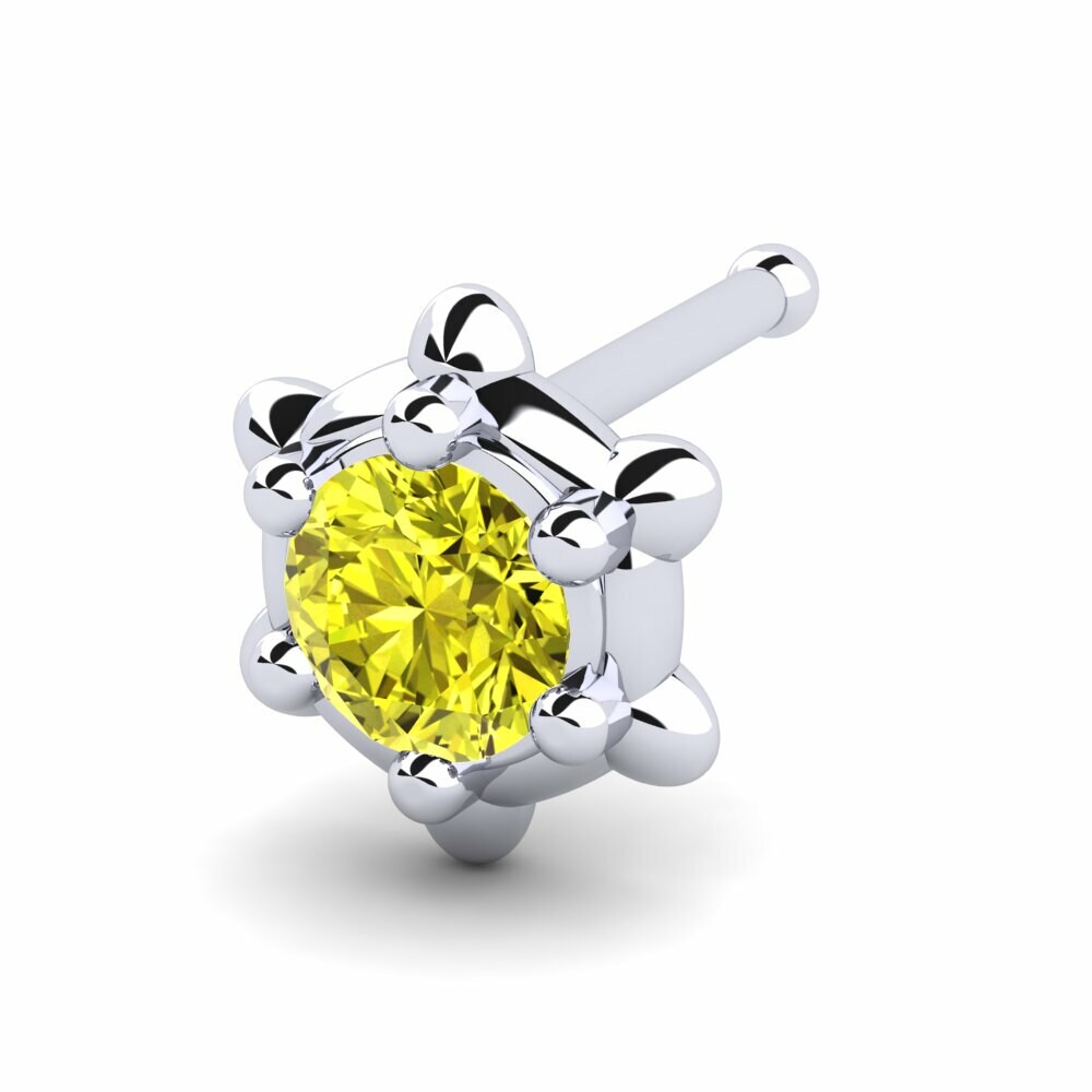 Gele Diamant Neus Pin Kiev