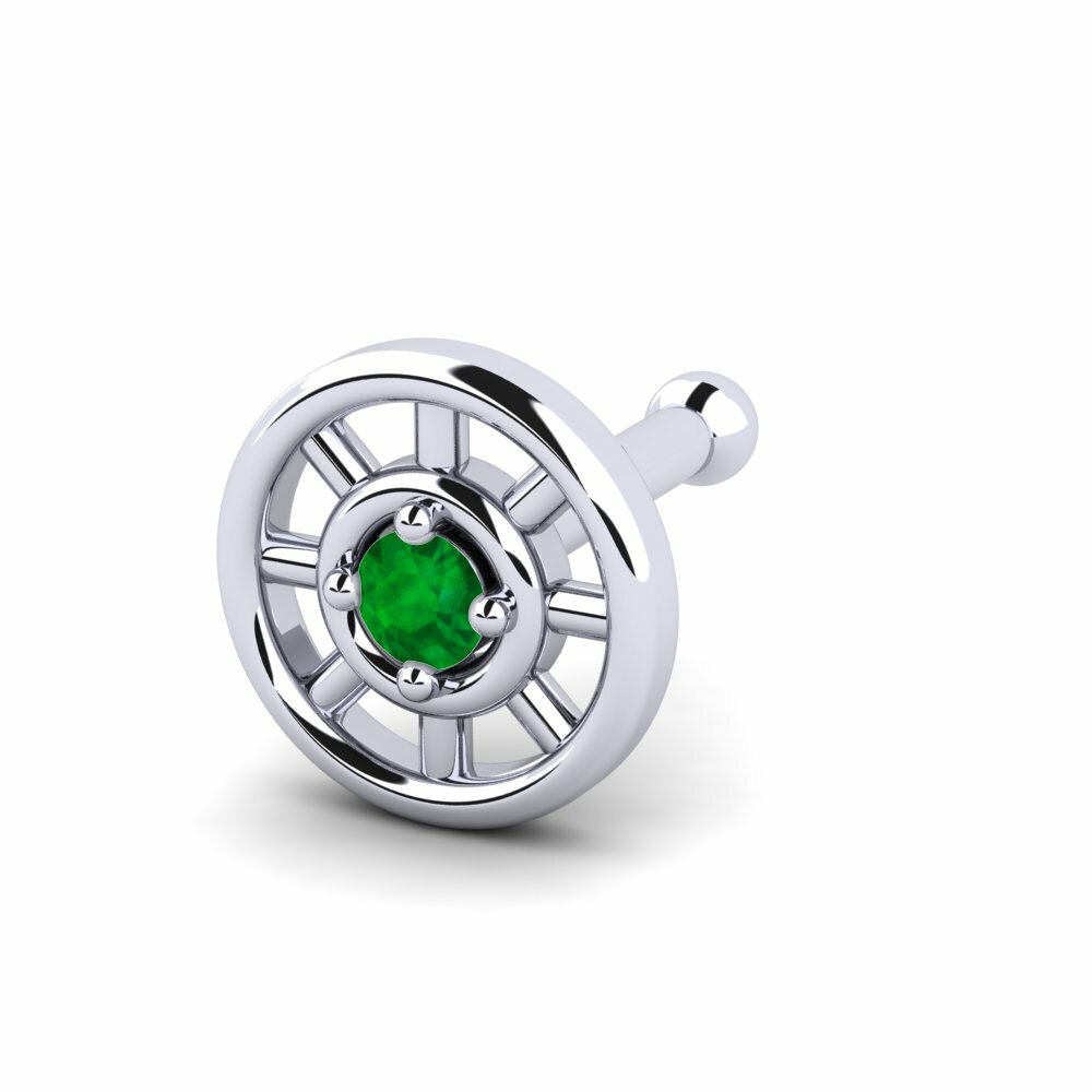 Smeraldo Anello da naso Luciay