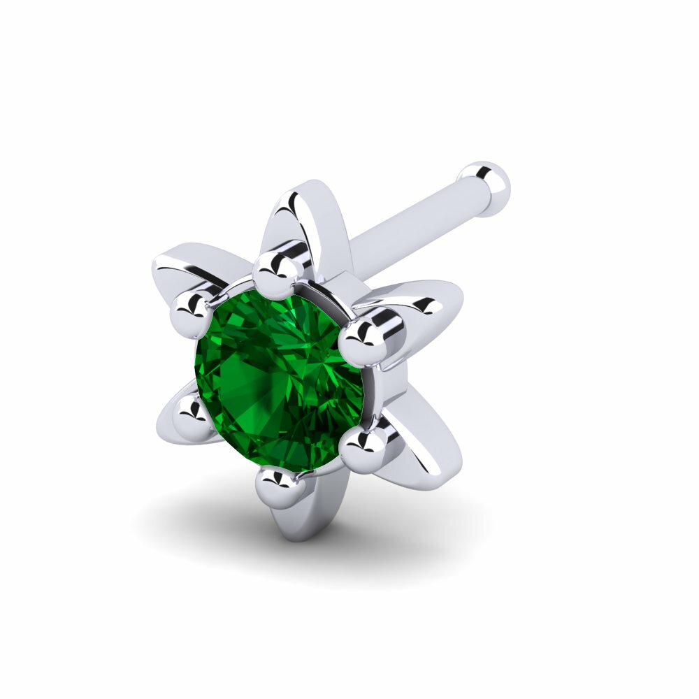 Groene Zirkoon Neus Pin Routeo