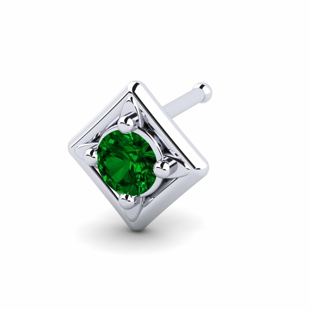 Groene Zirkoon Neus Pin Still