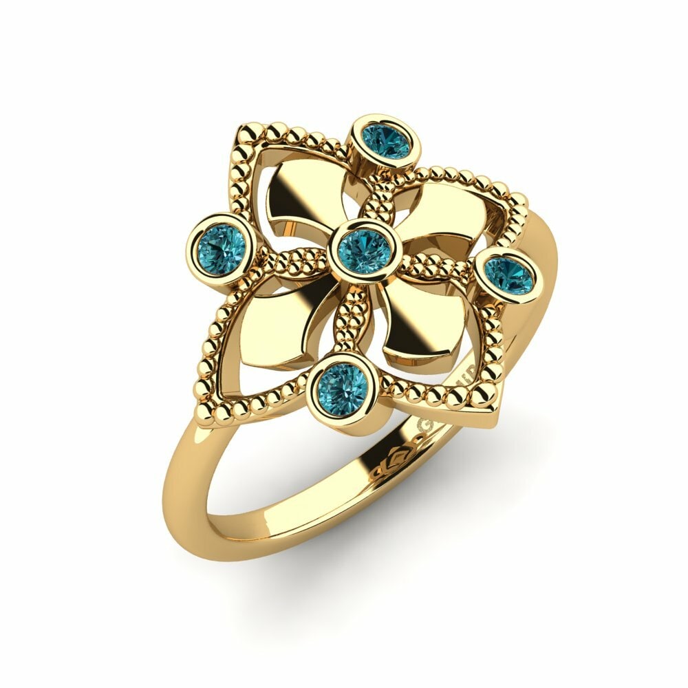 Blue Diamond Ring Catriono