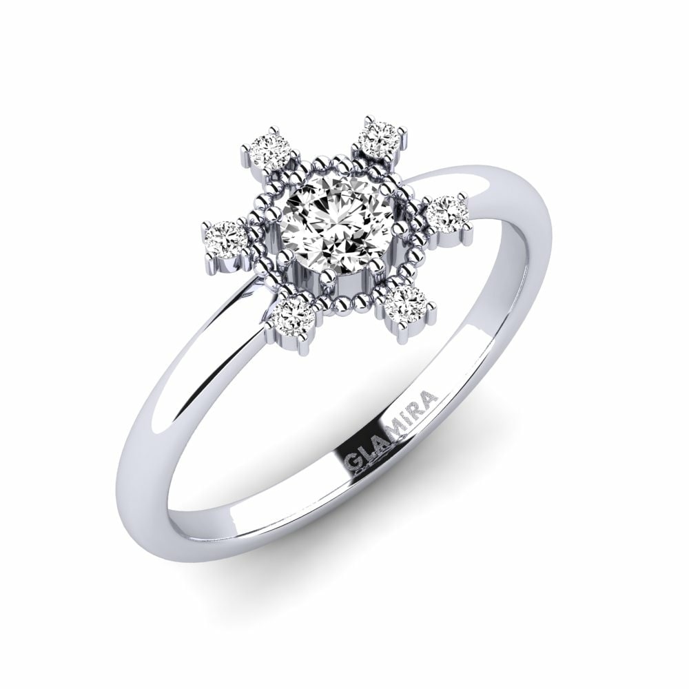 Side-Stone Engagement Ring Hejira