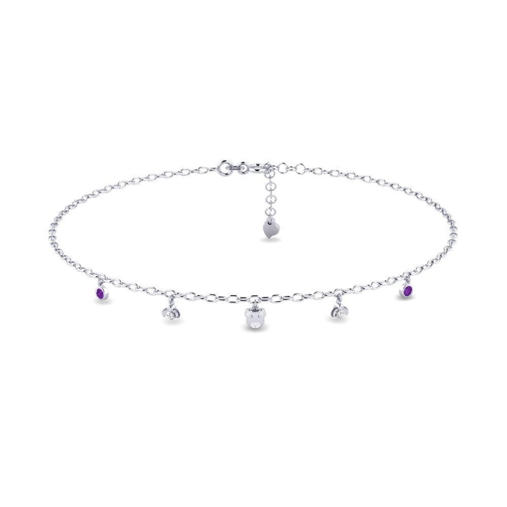 Amethyst Women's Anklet Alambic