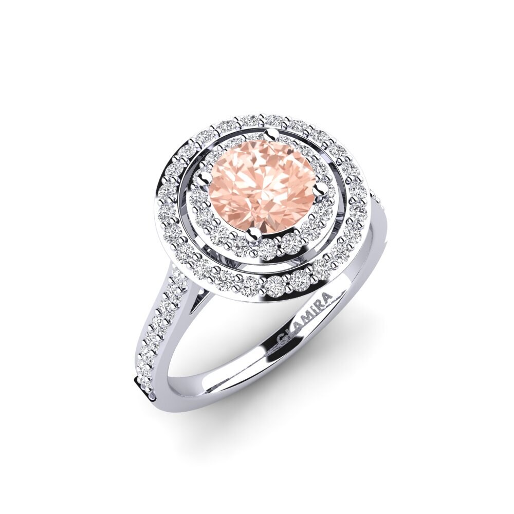 Morganite Engagement Ring Devona