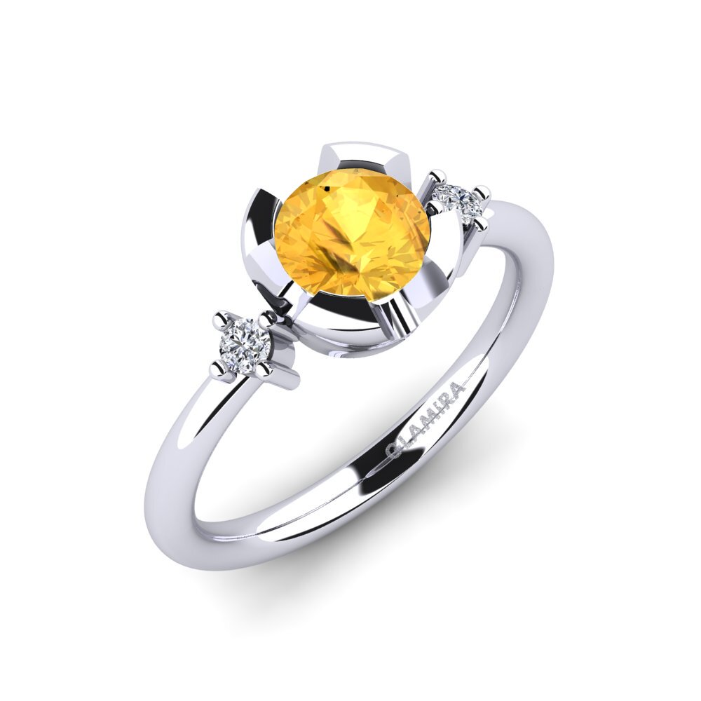 Citrine Engagement Ring Adoray
