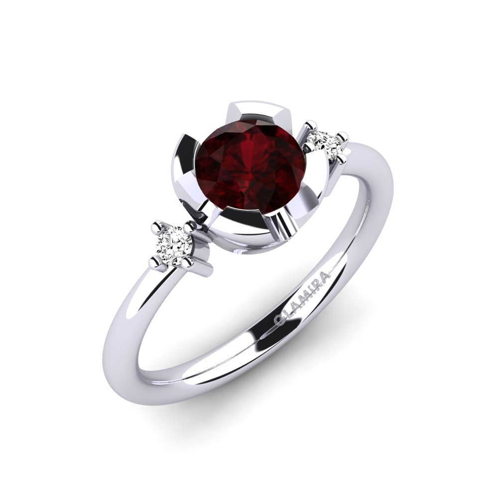 Granat Forlovelsesring Adoray