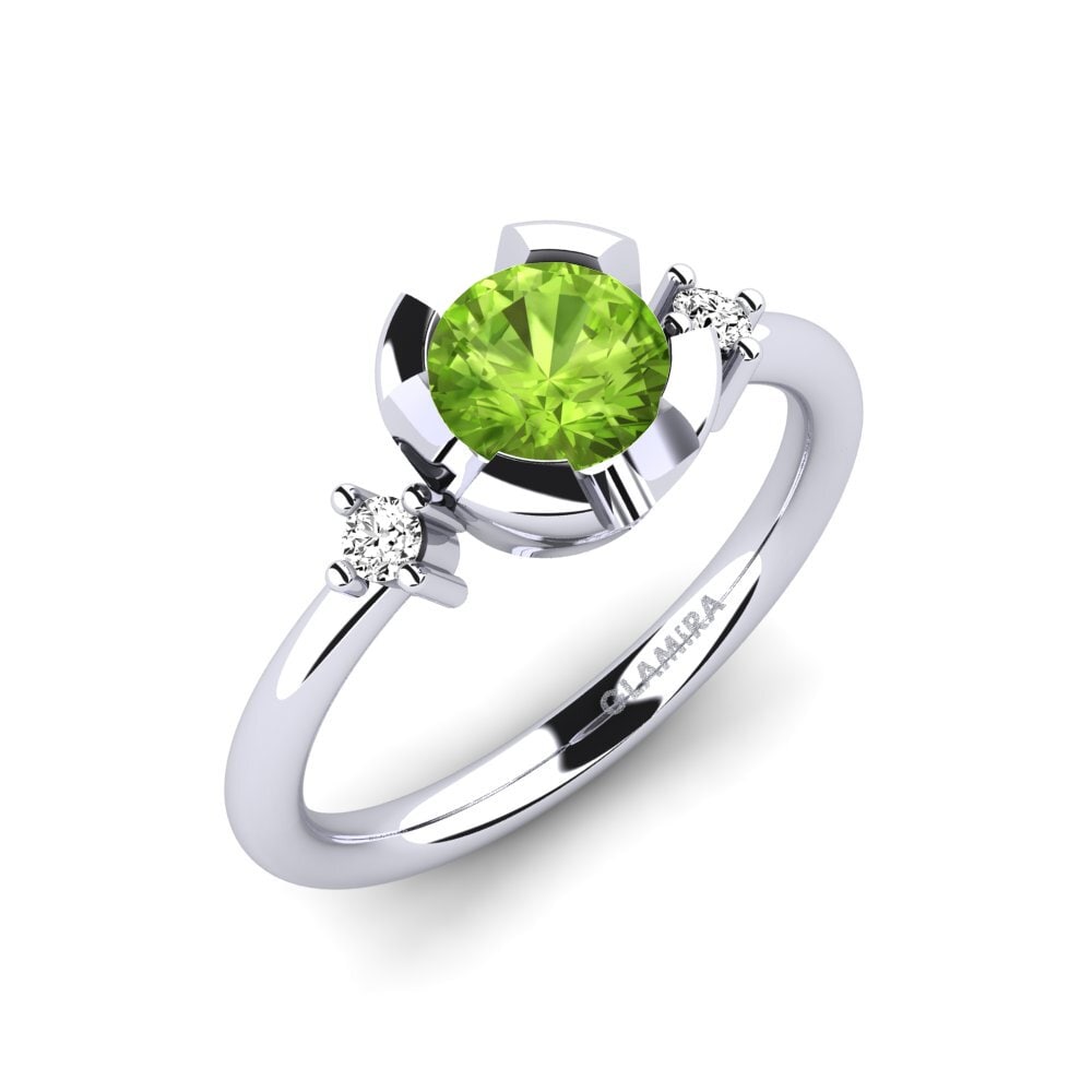 Peridot Forlovelsesring Adoray
